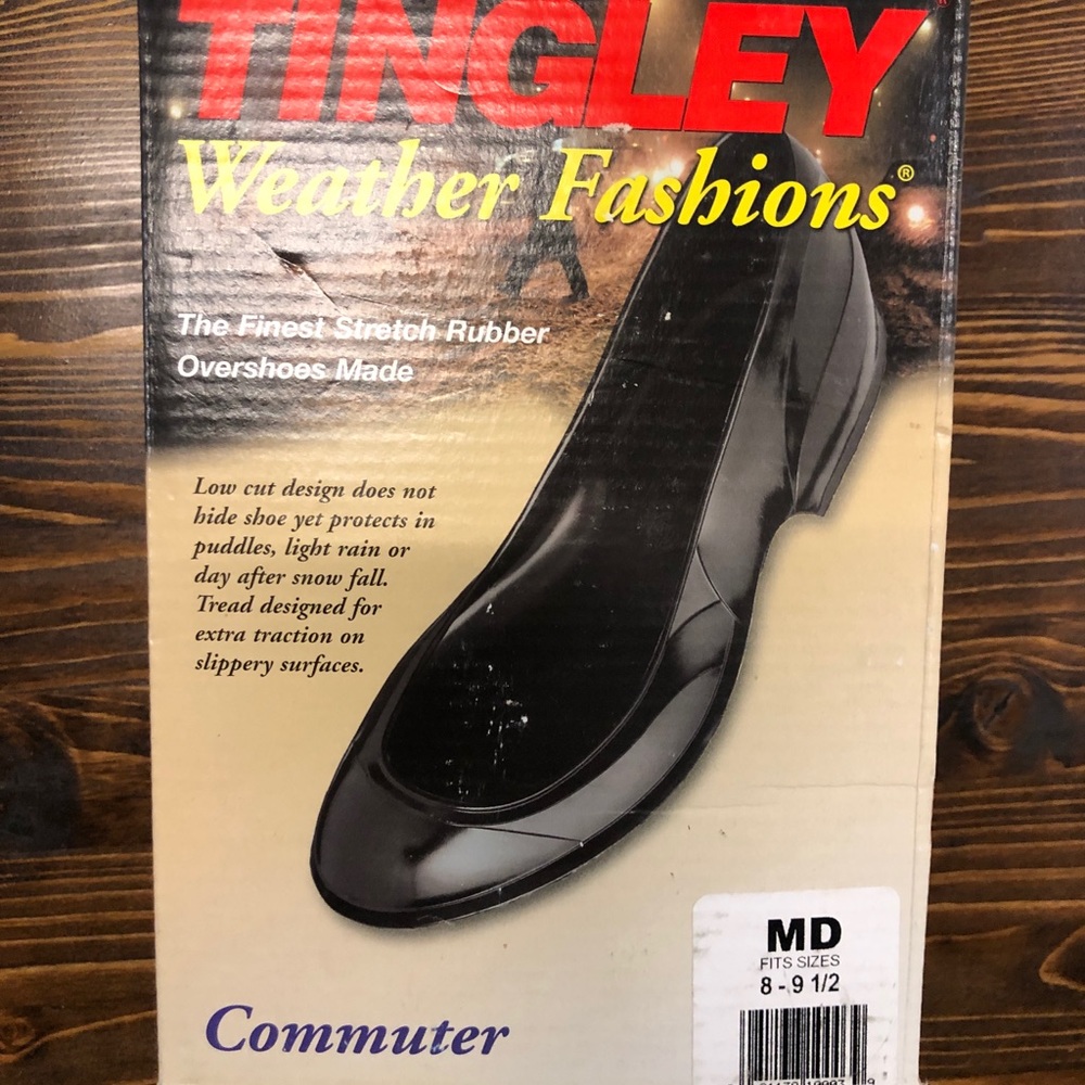 Tingley Rubber Overshoe Protector 4 Leather Boots